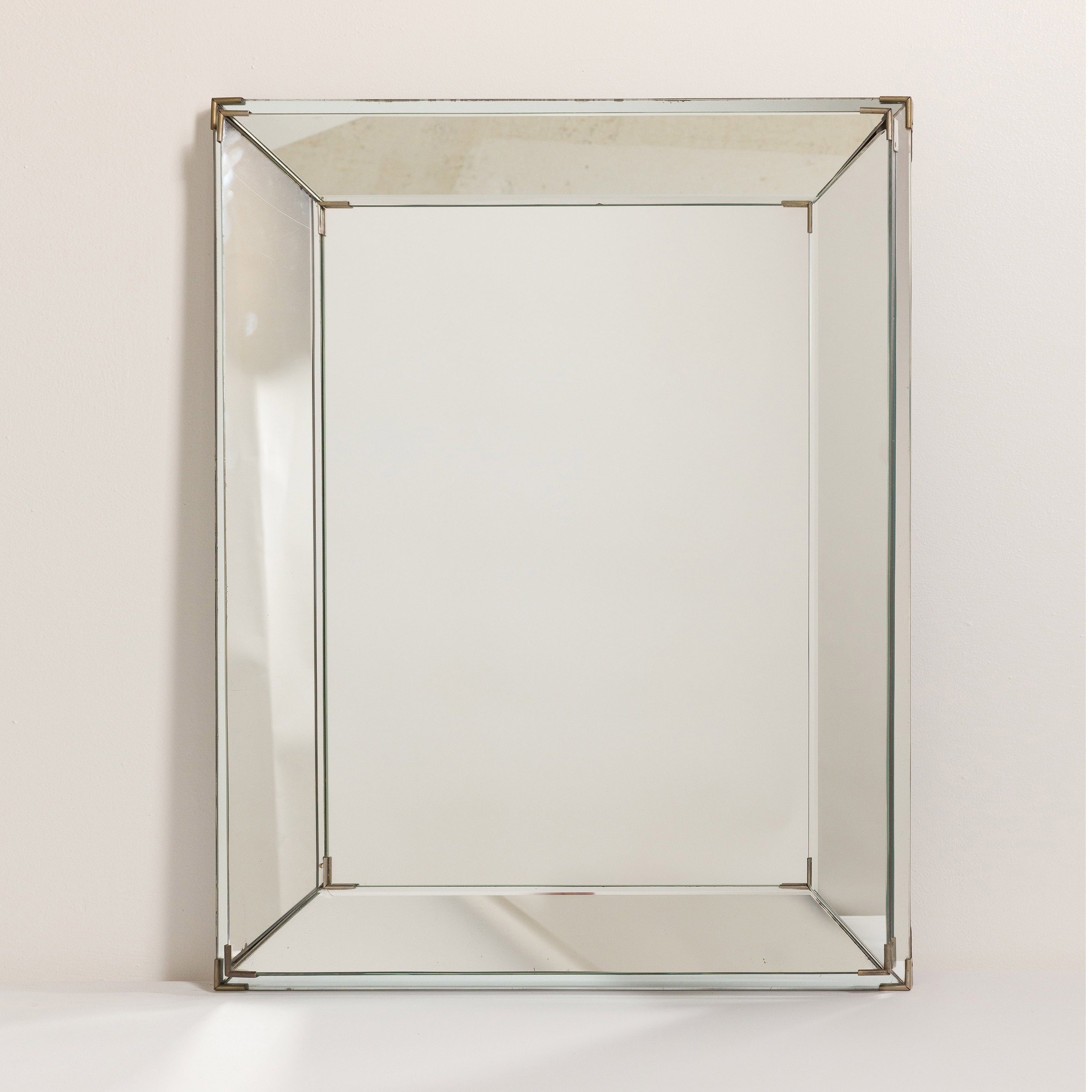 Gold Painted Mercury Mirror