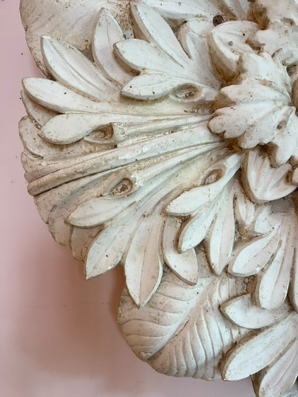 French 1930s Plaster Medalliom