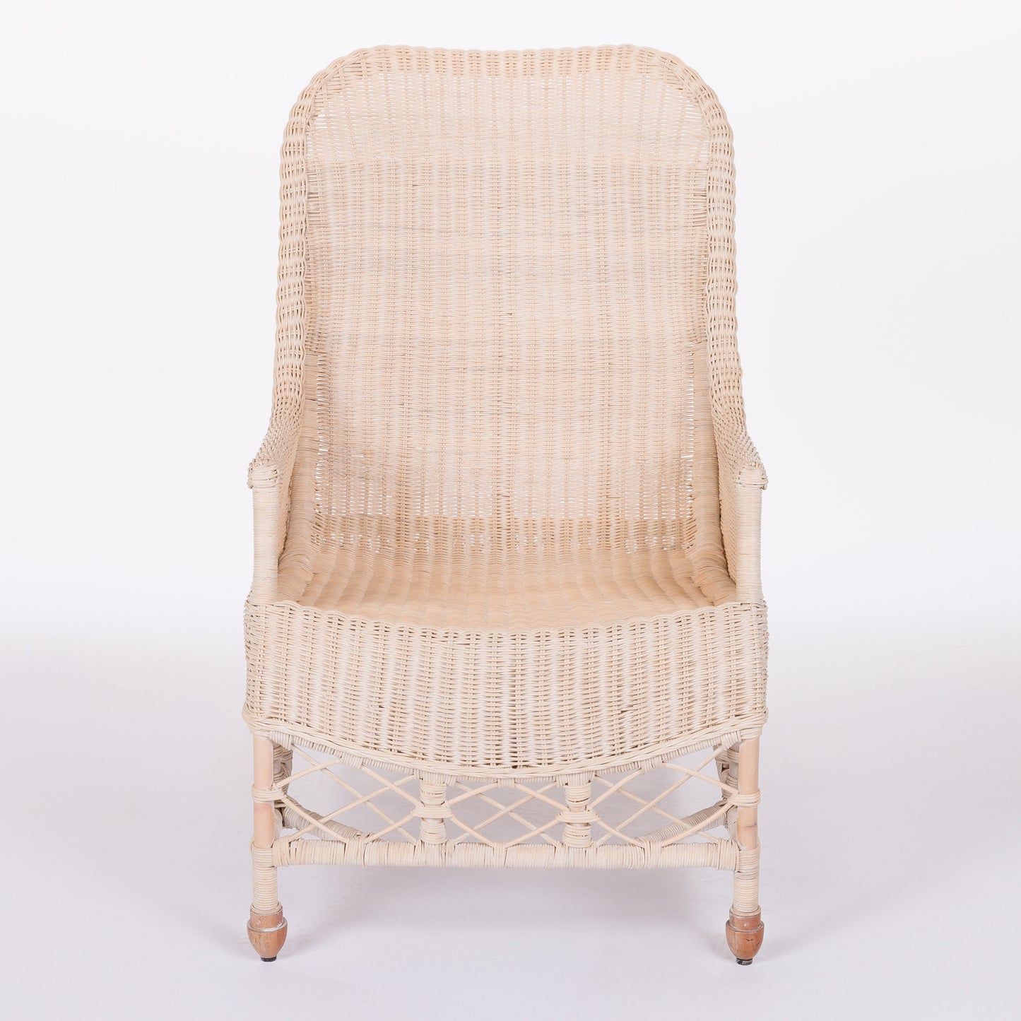 August Rattan Lounge Chair, by Belgian Pearls