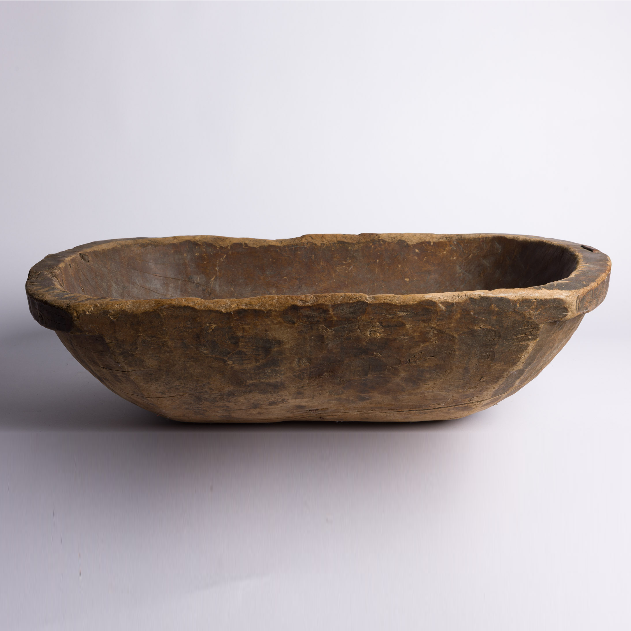 French Walnut Wood Trough