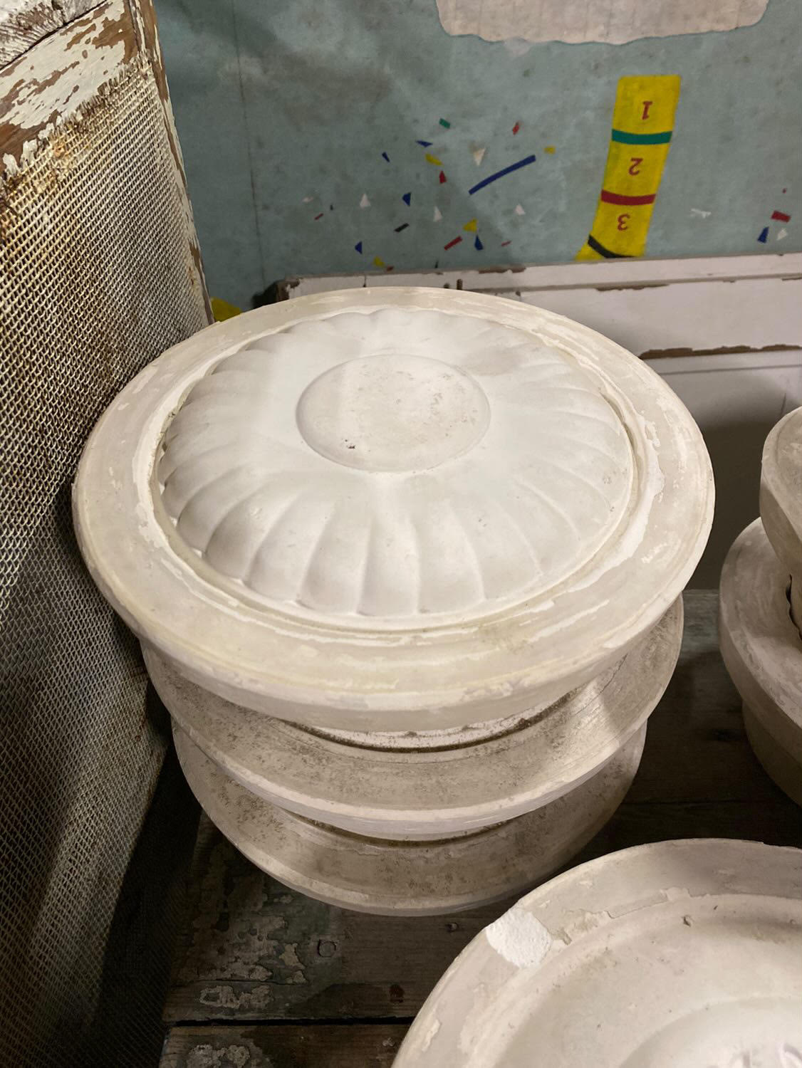 Plaster Plate Making Molds