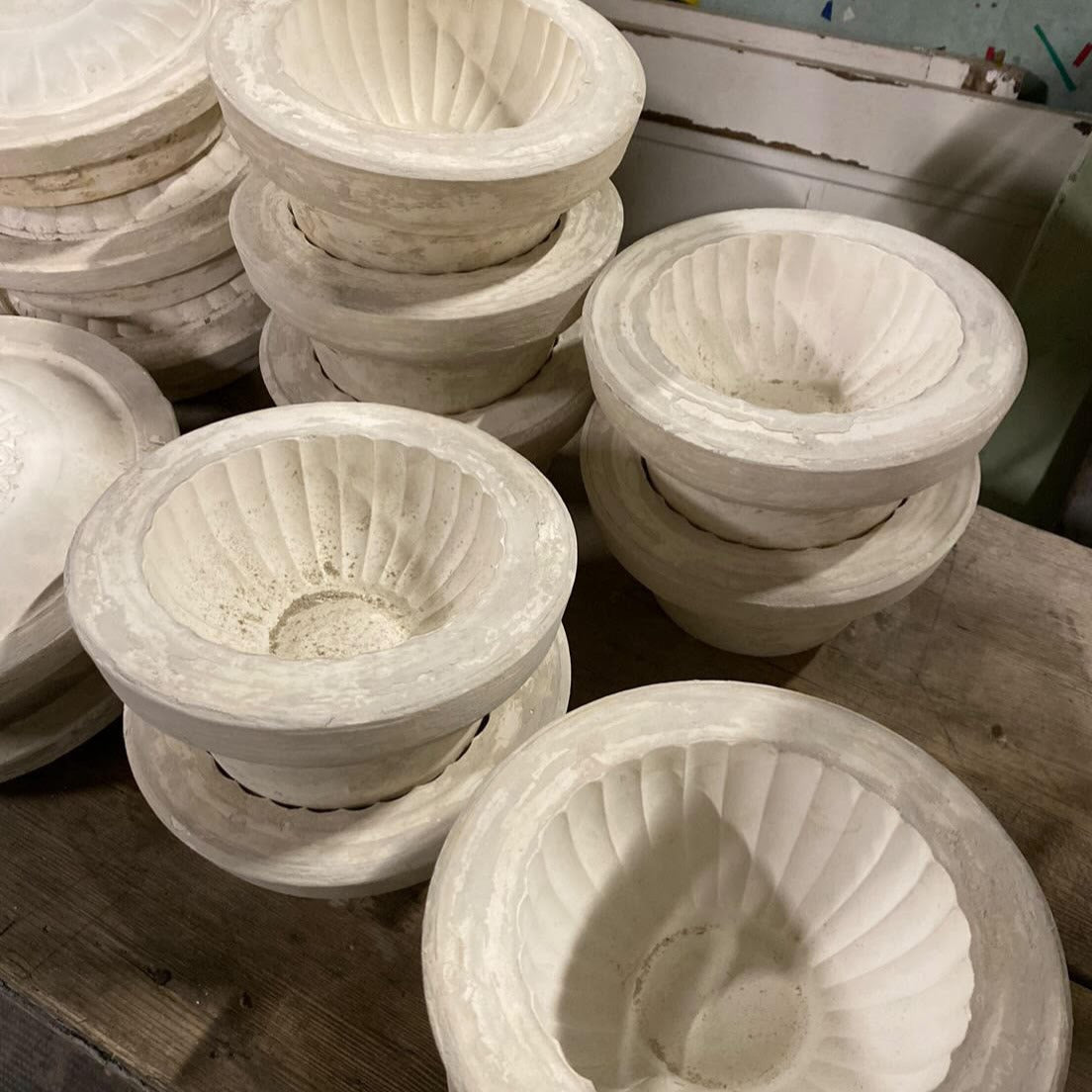 Plaster Plate Making Molds