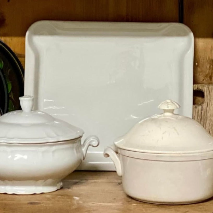 Iron Stone Square Tray