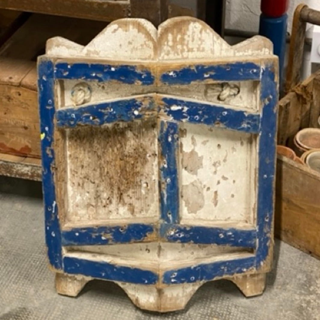 Painted Wood Jousting Shield