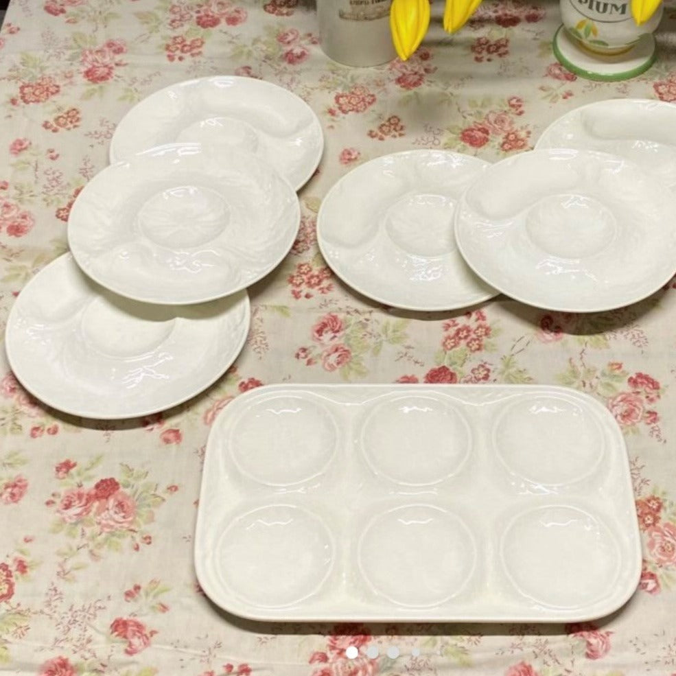 1930 Earthenware Artichoke Service Platter