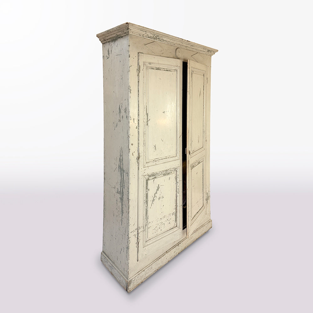 Directiore Period Light Grey French Armoire