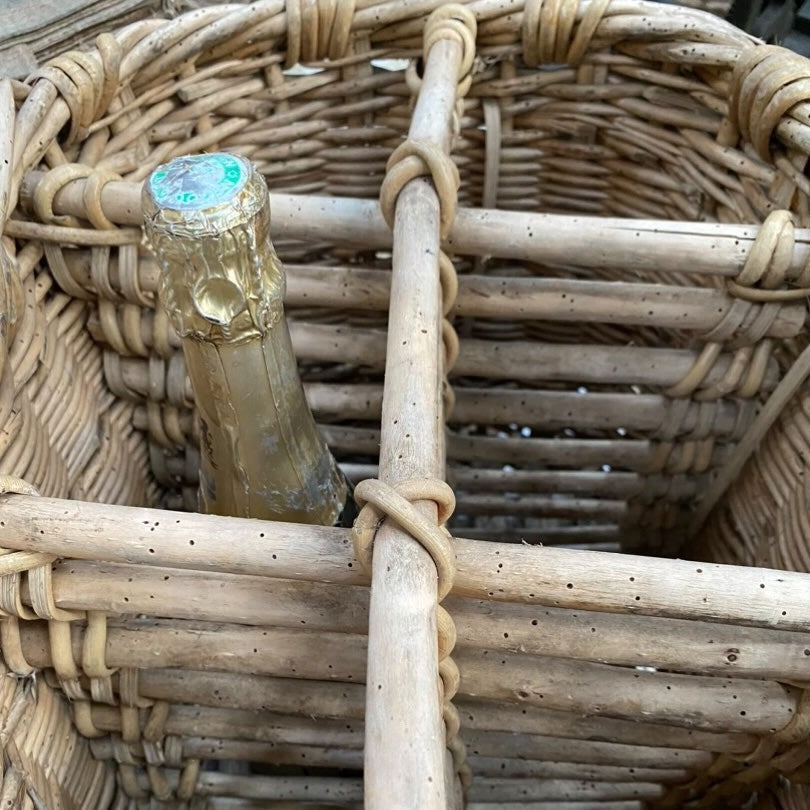 1940 Divided Wine Cave Basket