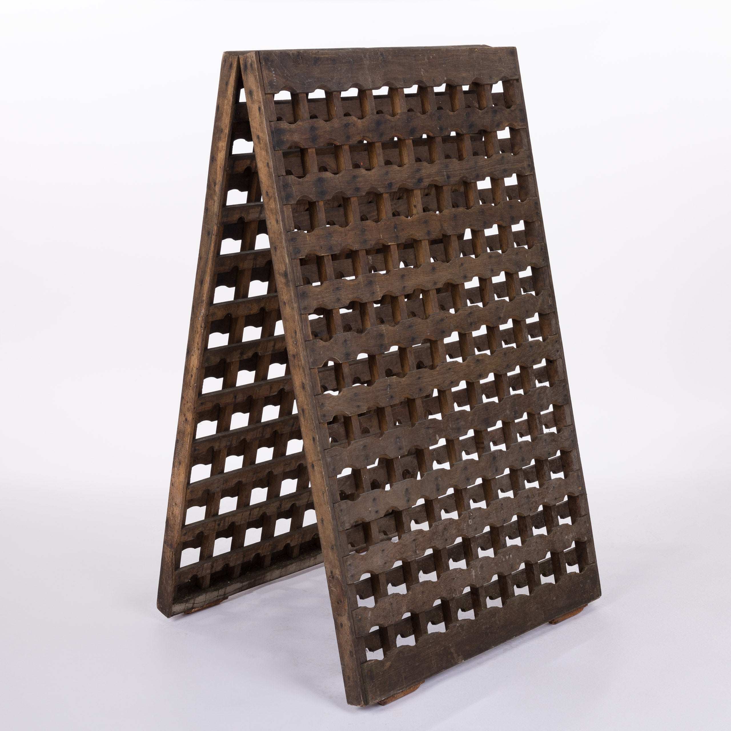 Antique French Riddling Rack