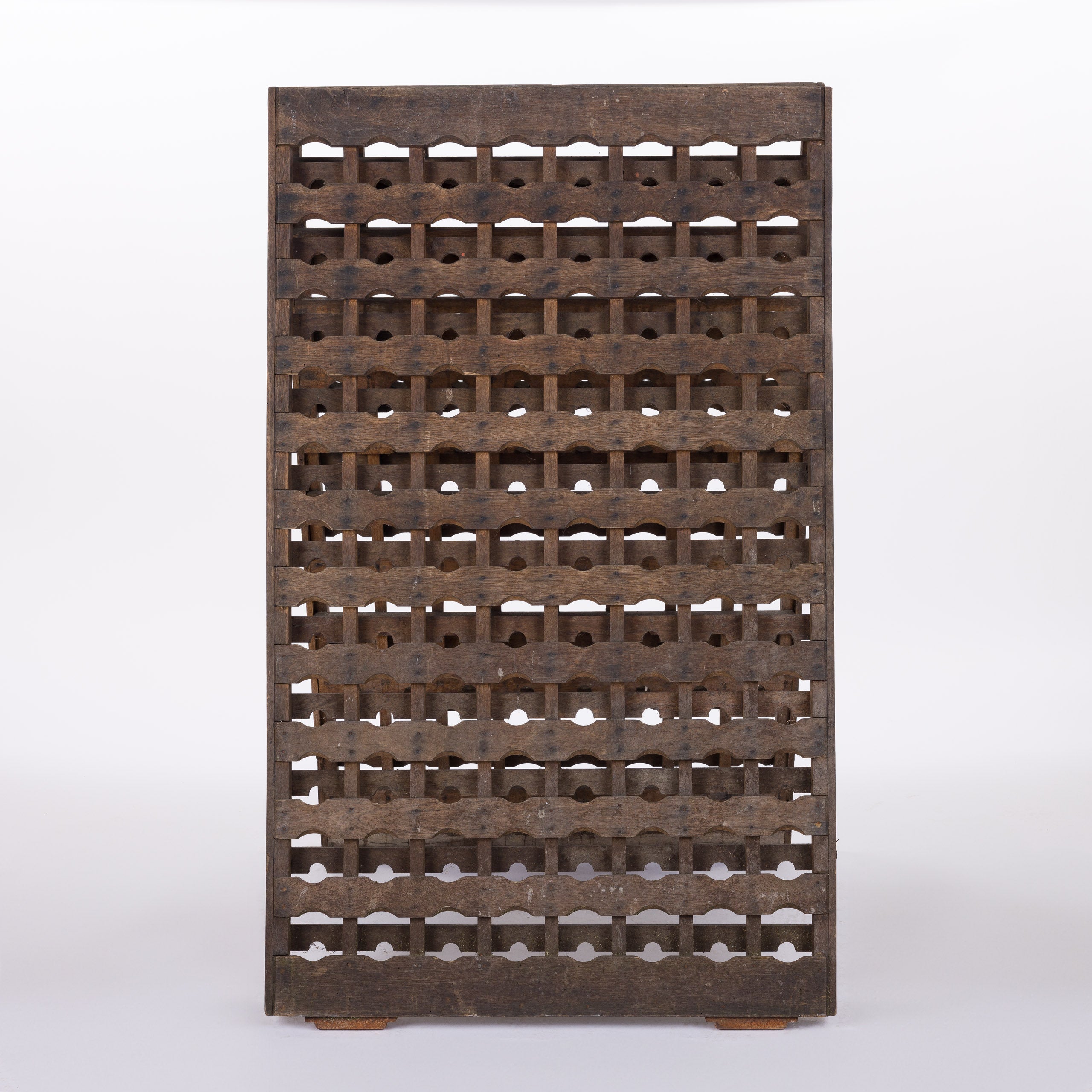 Antique French Riddling Rack