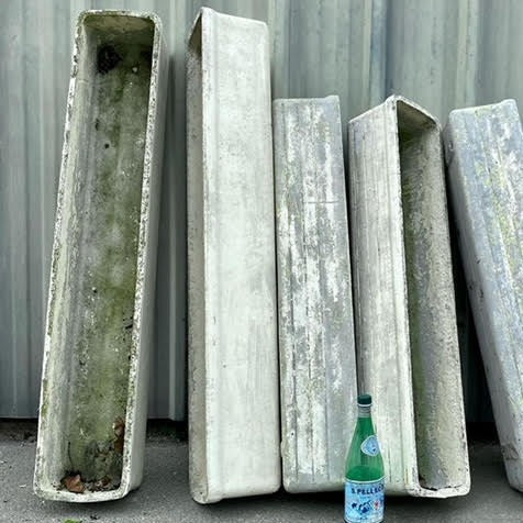 Willy Guhl Trough Planters