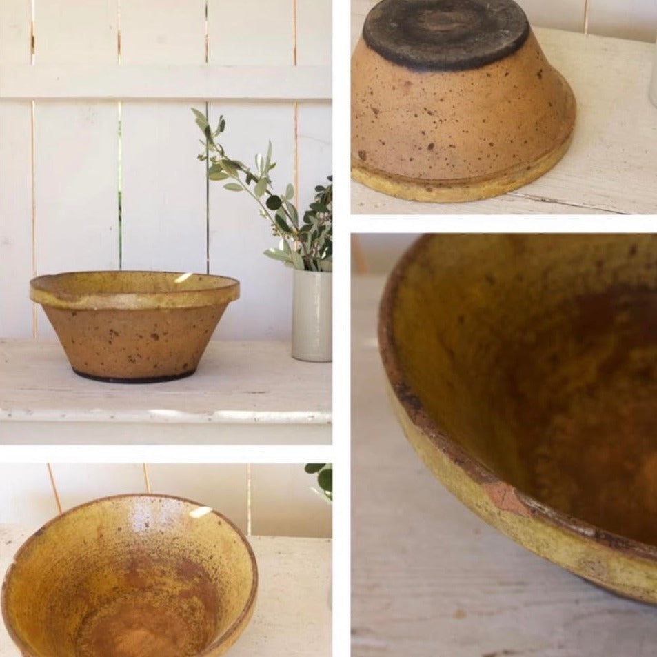 Antique French Yellow Tian