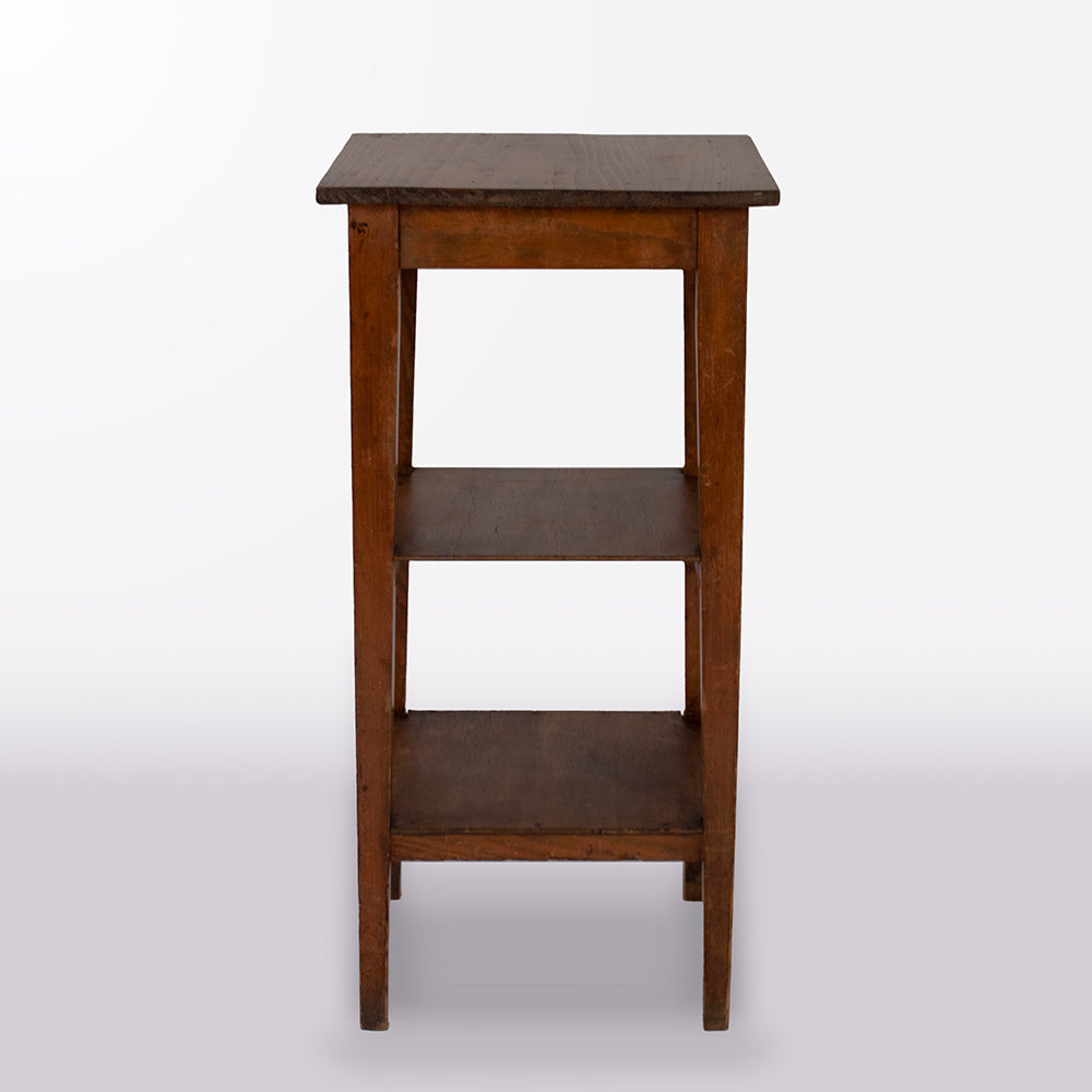 French Pine Shelf with Tapered Legs