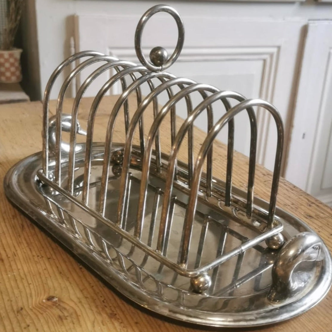Silver Plate Toast Rack
