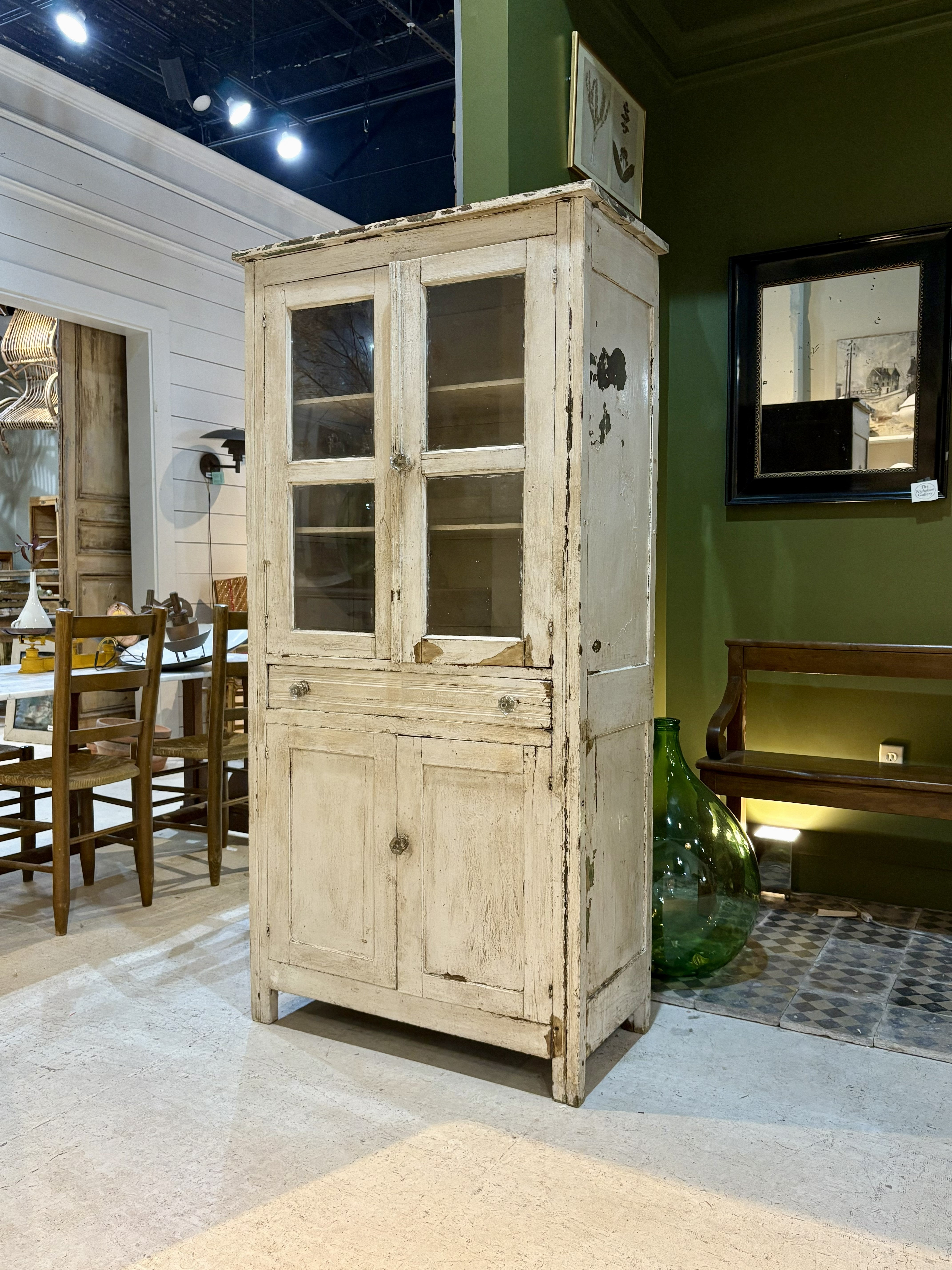 Small Distressed Vitrine