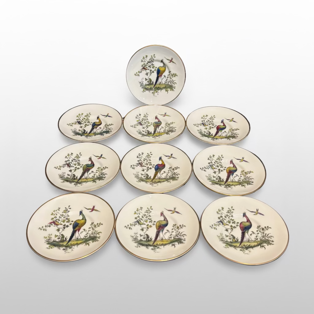 Set of China "Royal Wochester" Plates
