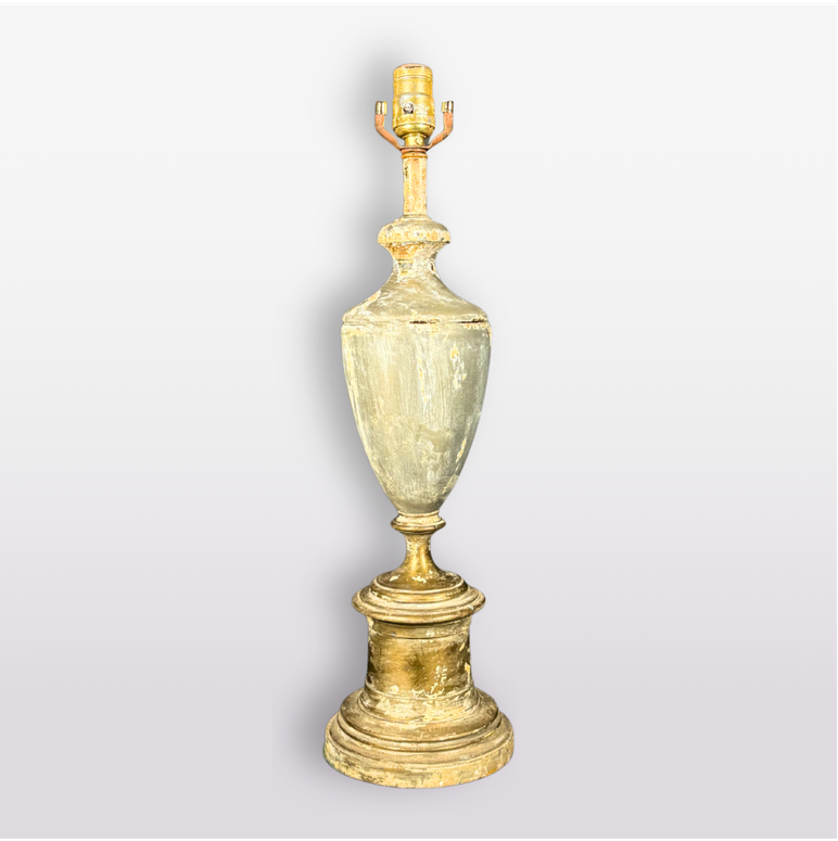 Borghese Distressed Metal Lamp