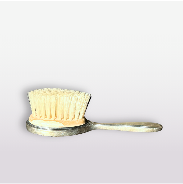 Sterling Silver Baby Brush