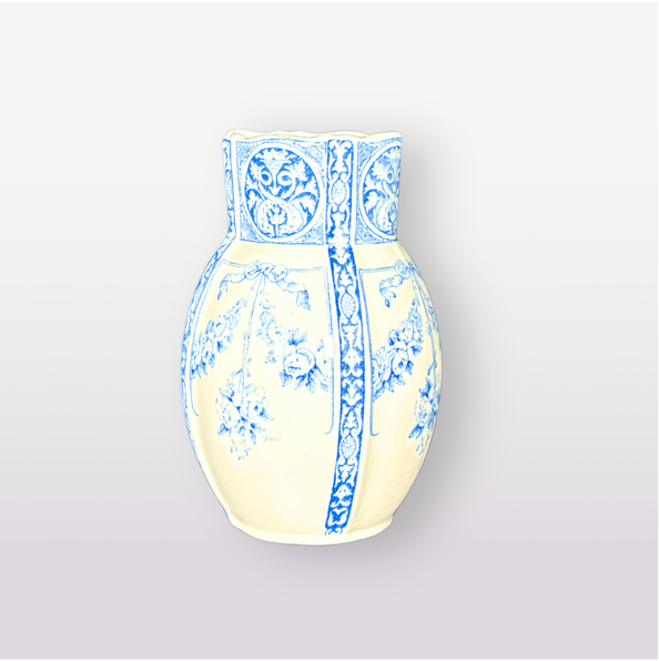 Antique transferware Vase