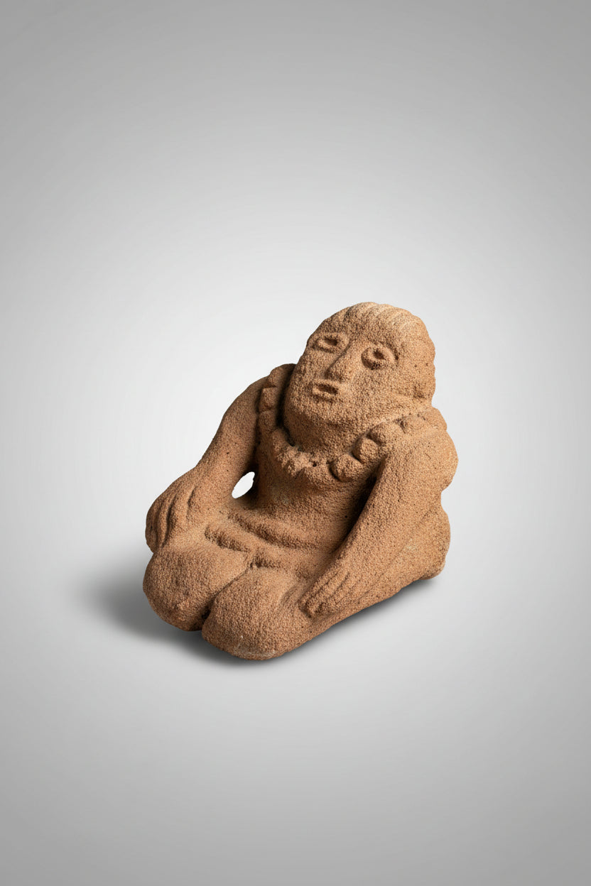 Carved Stone Figure
