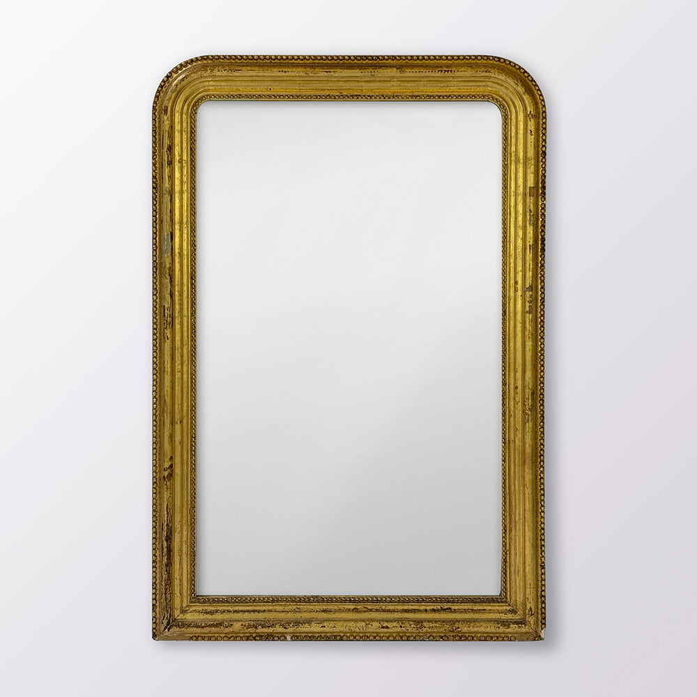 Large French Louis Philippe Gilt Mirror