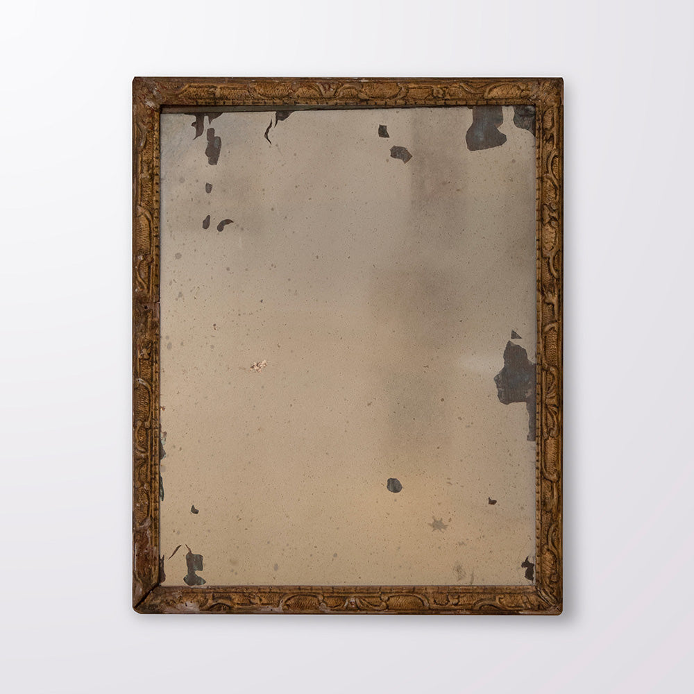 Louis XIV Gilt Mirror with Scrolling Vines