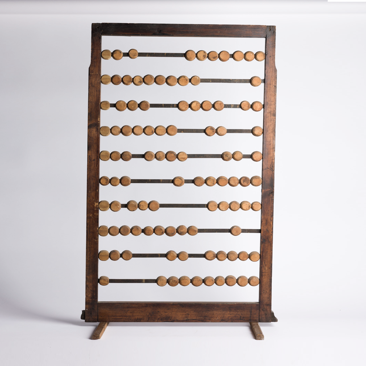 Antique French Wooden Abacus | The Nicholson Gallery