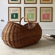 Wicker Fanny Basket