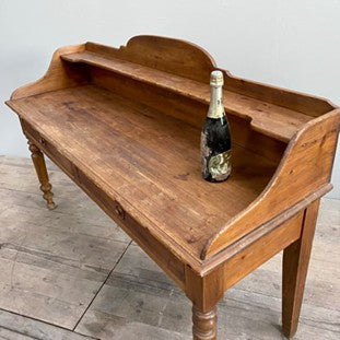 1850s French Provincial Oak Writing Table