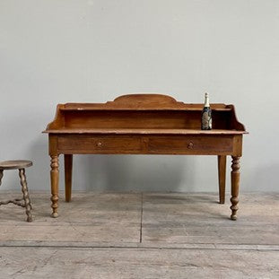 1850s French Provincial Oak Writing Table