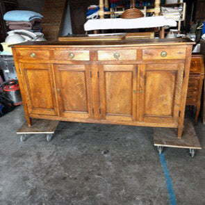 French 2nd Empire Walnut Enfilade