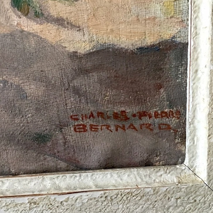 Oil on Canvas - Trees, Signed and framed