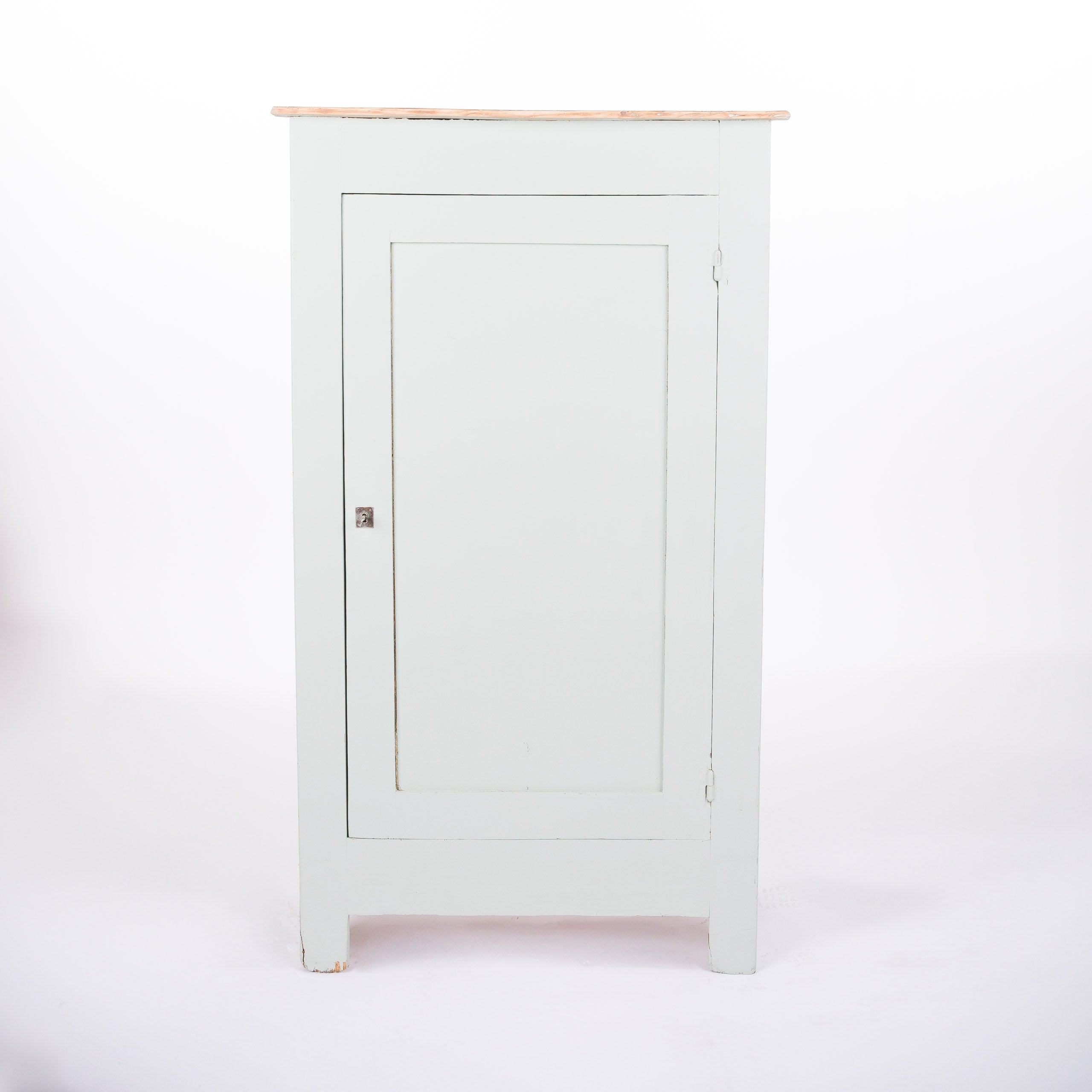 Pale Blue Painted French Wardrobe