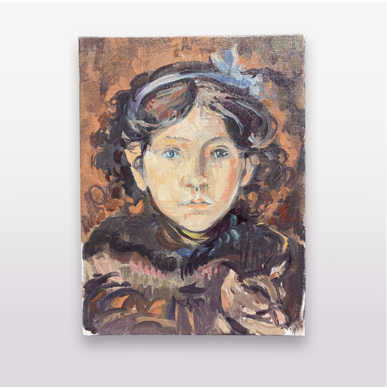 Girl with a Blue Bow