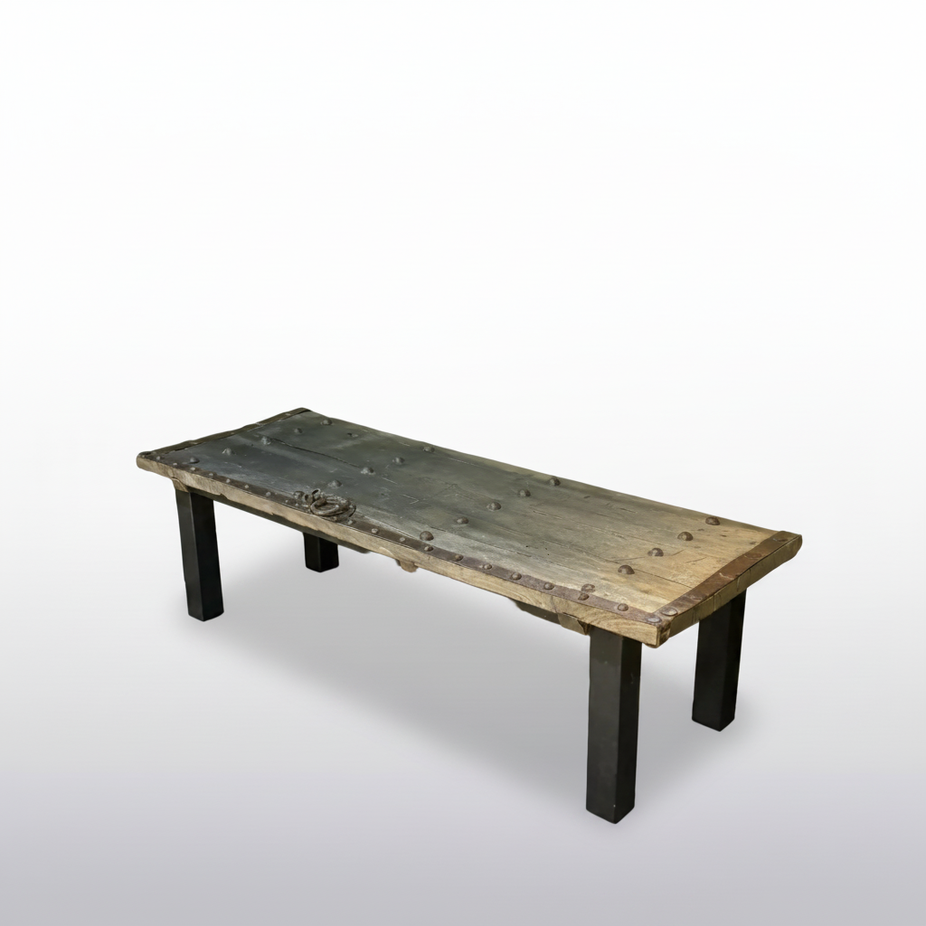 Antique Indian Door Coffee Table