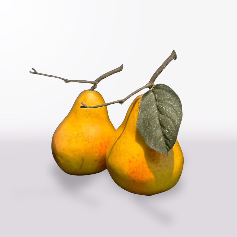 Pair of Artificial Pears
