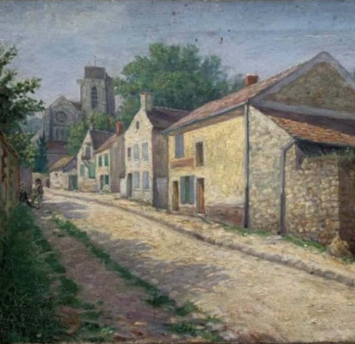 Oil on Canvas - Impressionist Houses