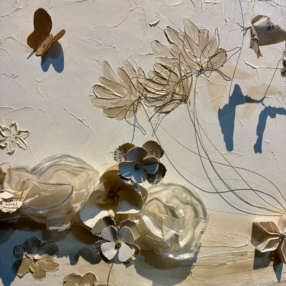 France Ruhnke Mixed Media on Canvas - Windy Hills
