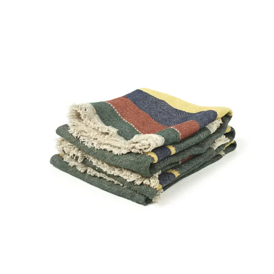 The Belgian Towel - Fouta - 14" W x 20" L