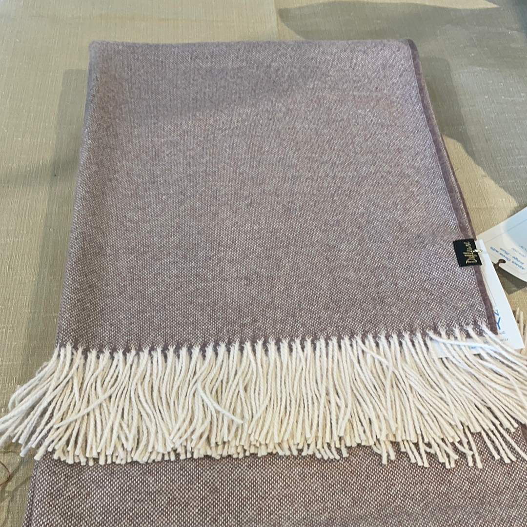 Alpaca Throw with Fringe