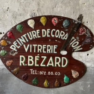 Metal Artist Pallete Sign