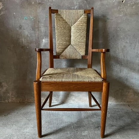 1950s Rush Arm Chair