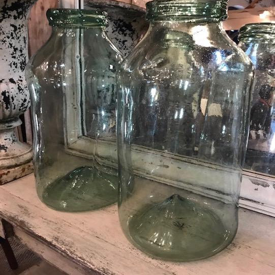 18th Century Hand Blown Glass Bottle