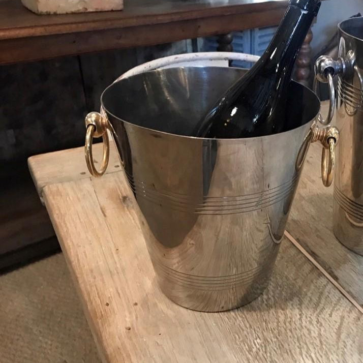 Silvered Petite Ice Bucket