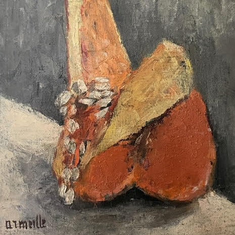 Unframed Oil on Canvas - Pumpkin