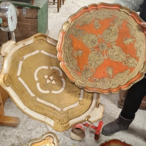 Wooden Venetian Trays