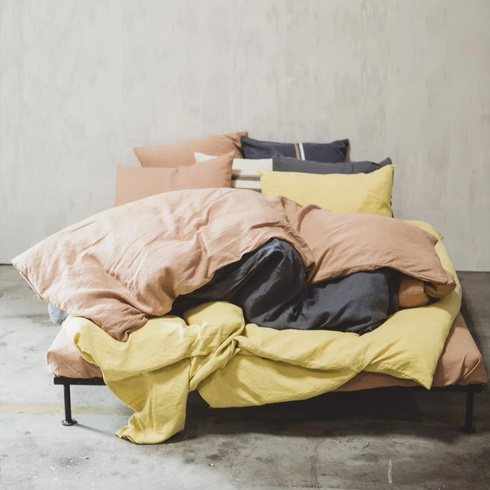 Libeco Madison Bedding - Cinnamon