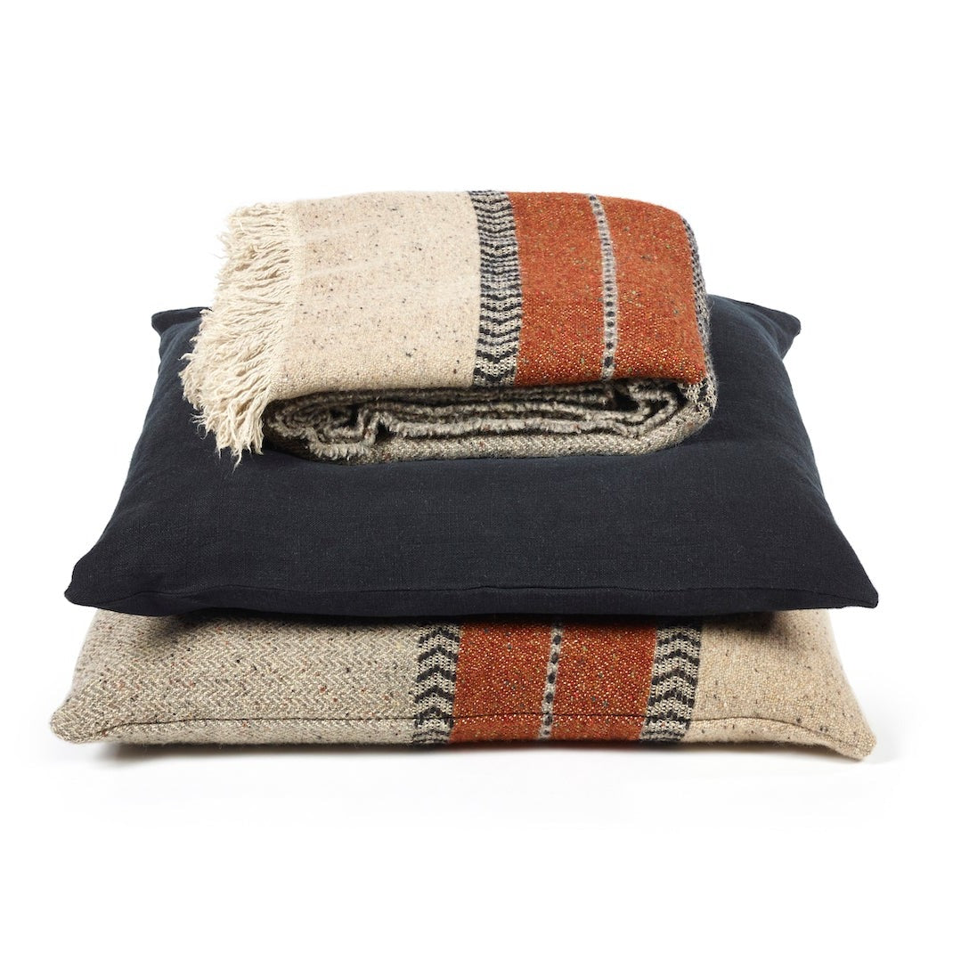 Libeco Montana Linen & Wool Throw Pillow