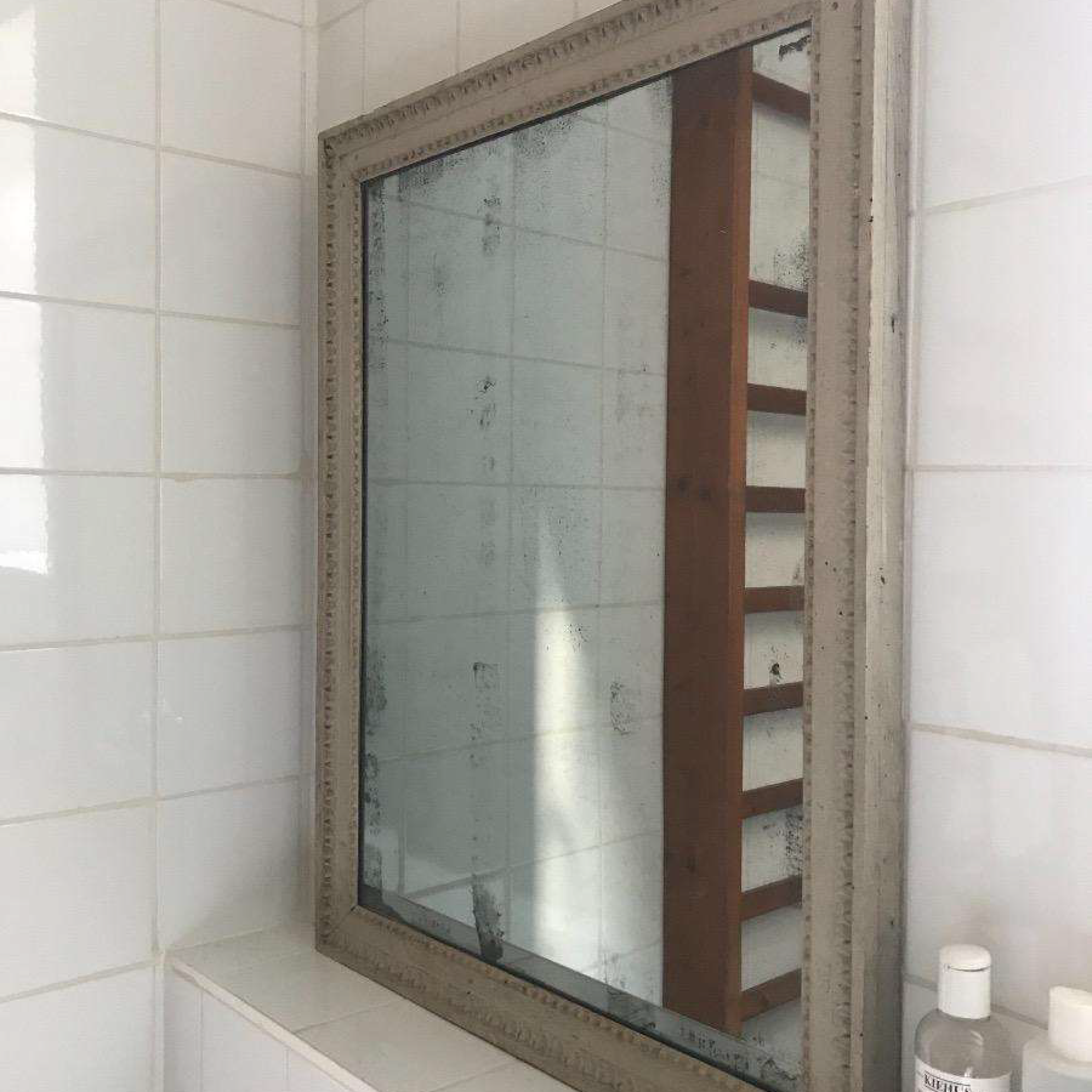 French 1780s Louis XVI Mercury Mirror