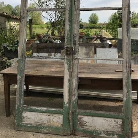Orangerie Doors-Oak with Old Glass