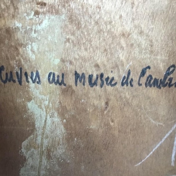 Framed Oil on Board, Cambria, Northern France